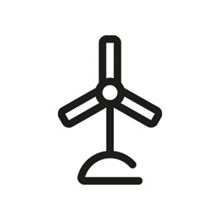 Piktogramm Windmühle